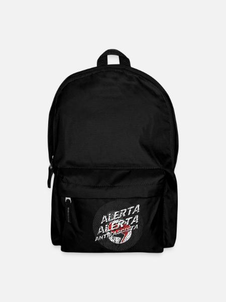antifa billiard alerta alerta - Rucksack - Schwarz
