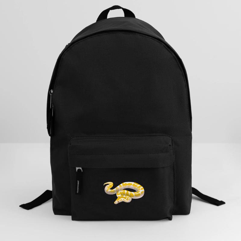 Albino Königspython Python regius ballpython motiv Rucksack