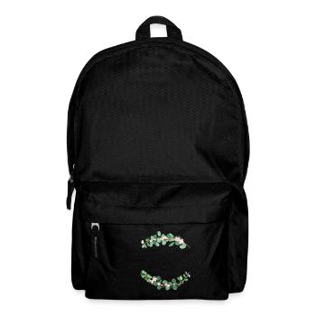 (eukalyptus_wreath) - Rucksack - Schwarz - Vorne