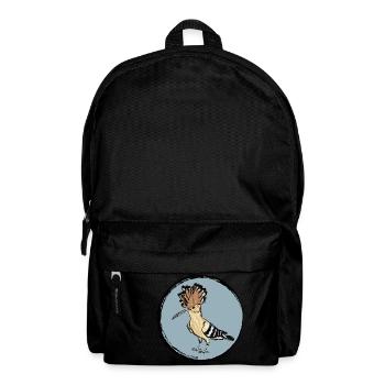 Wiedehopf / Hoopoe Bird Design - Rucksack - Schwarz - Vorne