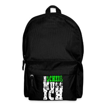 Je dois chier - Sac à dos - noir - Devant