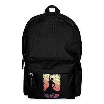 Flamenco Tanzen - Rucksack - Schwarz - Vorne