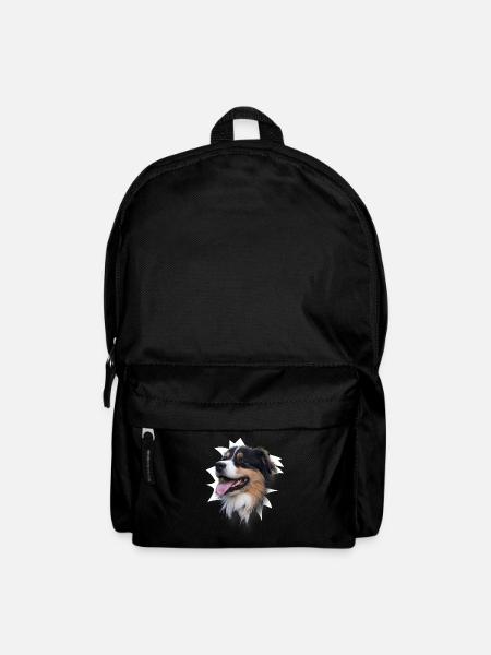 Australian Shepherd - Backpack - black