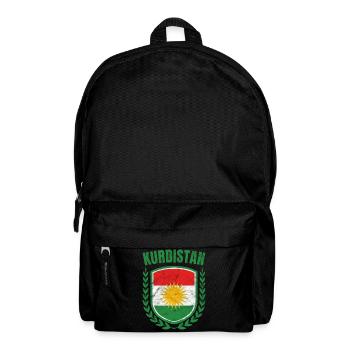Kurdistan - Rucksack - Schwarz - Vorne
