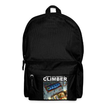 Lorsque vous vous mariez A Climber - Sac à dos - noir - Devant