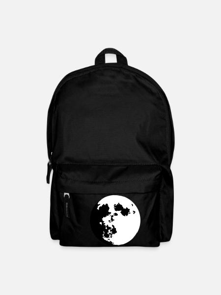 Moon (color customizable) - Backpack - black
