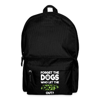 Idiot Work Evil Provocation - Backpack - black - Front