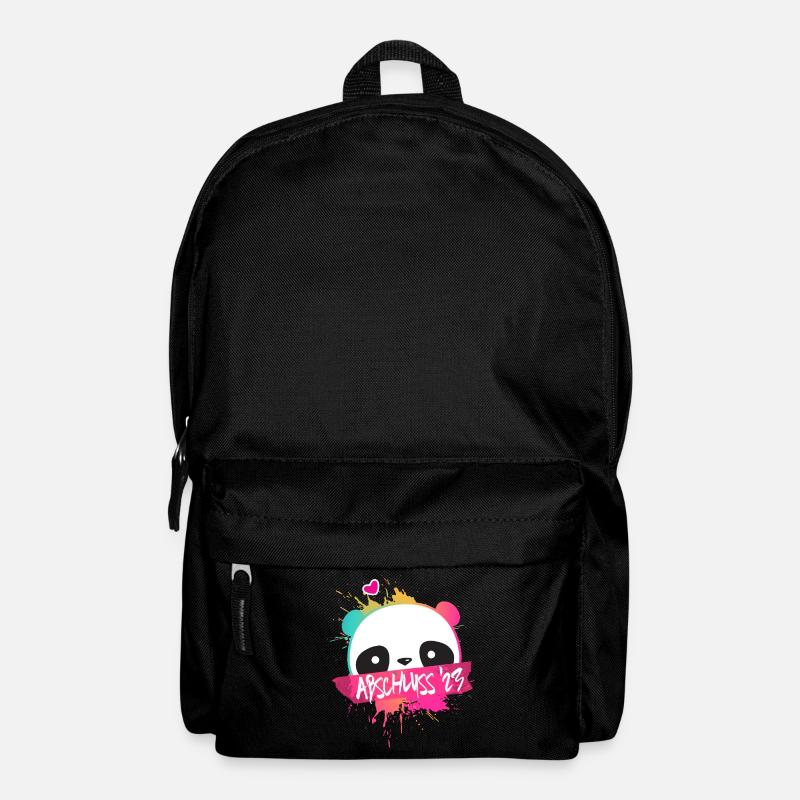 Abschluss 2023, Schulabschluss Shirt 23 - Rucksack - Schwarz