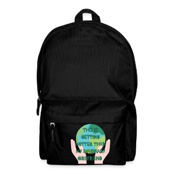 Stopper le réchauffement climatique - Sac à dos - noir - Devant