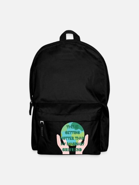 Stop global warming - Backpack - black