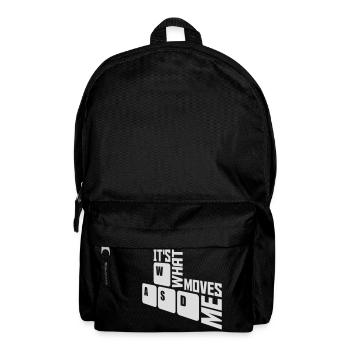 c’est ce qui m’émeut - Sac à dos - noir - Devant