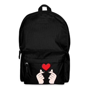 Cœurs de doigts 5 - Sac à dos - noir - Devant