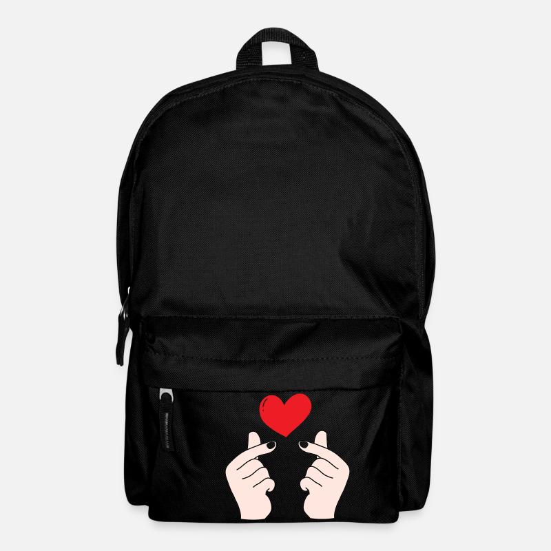 Cœurs de doigts 5 - Sac à dos - noir