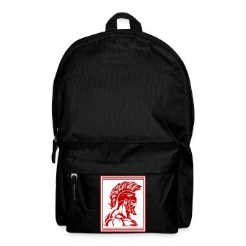 Spartan Warrior Gladiator Muscles - Backpack - black - Front