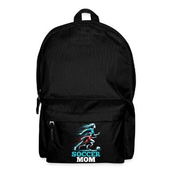 Soccer Mom Fußball Geschenk - Rucksack - Schwarz - Vorne