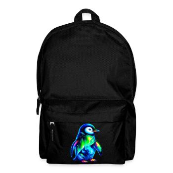 Manchot aurore boréale - Sac à dos - noir - Devant