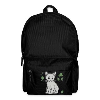 Chat, Chaton, Chats, Enfants - Sac à dos - noir - Devant