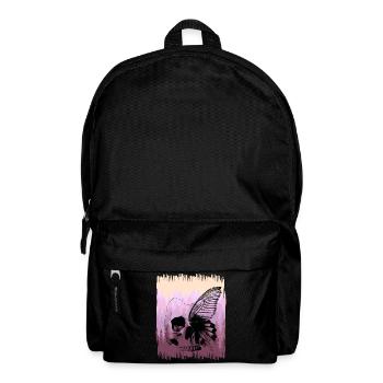 Reincarnation Butterfly Nature Skull - Backpack - black - Front