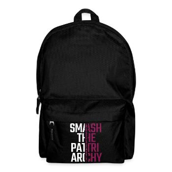 Smash the Patriarchy - Fight for Equality - Backpack - black - Front