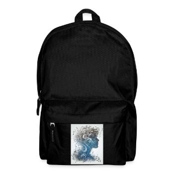 Melodic Mind: Symphony of Thoughts and Notes - Backpack - black - Front