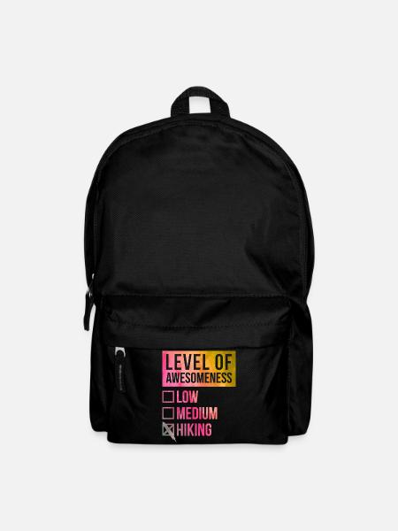 Hiking Hiking Hiking - Backpack - black