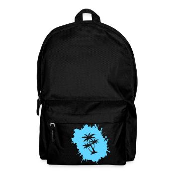 Palm Tree Blobs 2 - Backpack - black - Front