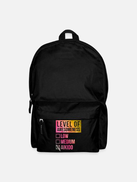 Aikido Aikido Aikido - Backpack - black