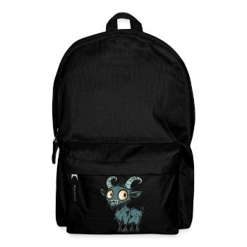 Chèvre de montagne Halloween Zombie - Sac à dos - noir - Devant