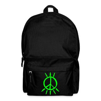Peace Peace Sign - Backpack - black - Front
