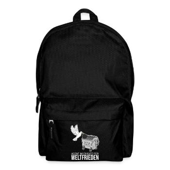 World Peace - Agent in Action - Backpack - black - Front