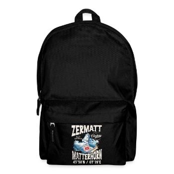 Zermatt rock climbing 3 - Backpack - black - Front