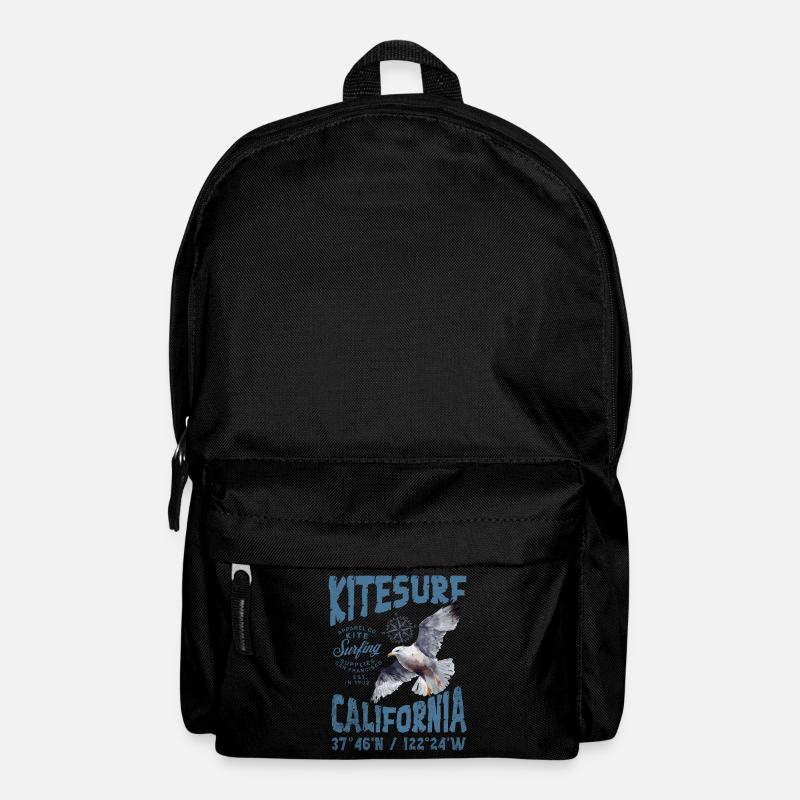 Kitesurfing in California - Backpack - black