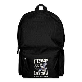 Kitesurfen in Kalifornien - Rucksack - Schwarz - Vorne