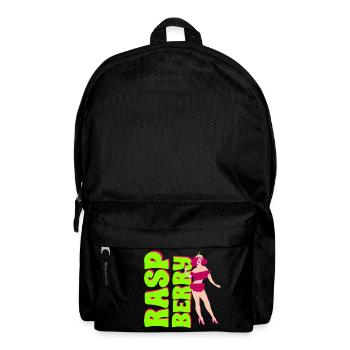 Vintage Pin-up Framboise - Sac à dos - noir - Devant