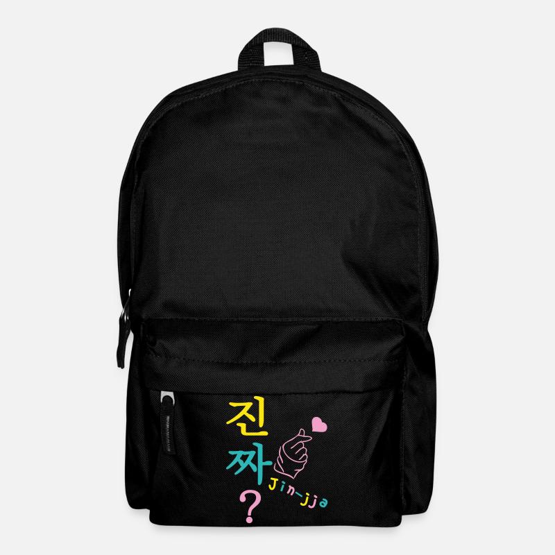 Jin-jja kdrama fan hangul wirklich anpassbar - Rucksack - Schwarz