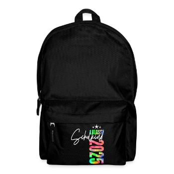 Schulkind 2025 - Rucksack - Schwarz - Vorne