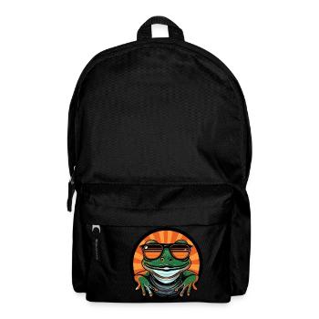 Frog Cool Summer - Backpack - black - Front