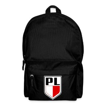 Drapeau polonais, couleurs nationales polonaises - Sac à dos - noir - Devant