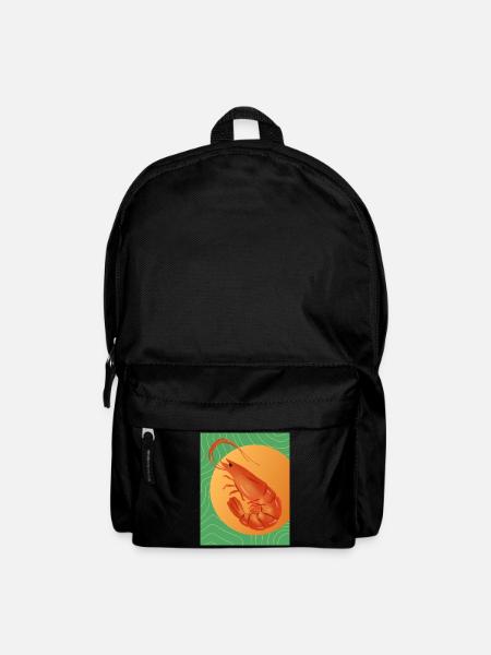 Crevette maximaliste - Sac à dos - noir
