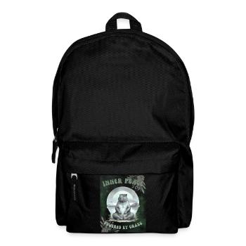 Inner Peace – Powered by Grass - Backpack - black - Front