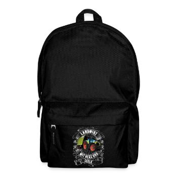 Landwirt - Rucksack - Schwarz - Vorne