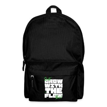 Grow with the Flow - Backpack - black - Front