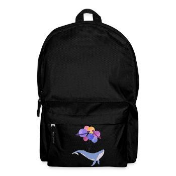 Baleine de l’espace - Sac à dos - noir - Devant