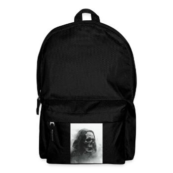 Dark skull in the fog - Backpack - black - Front