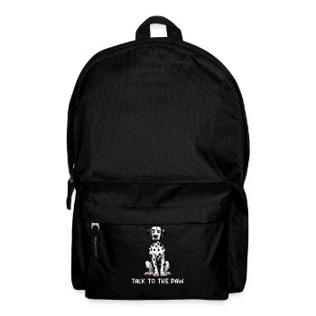 Talk to the Paw Dalmatian Dalmatian Keeper - Backpack - black - Front