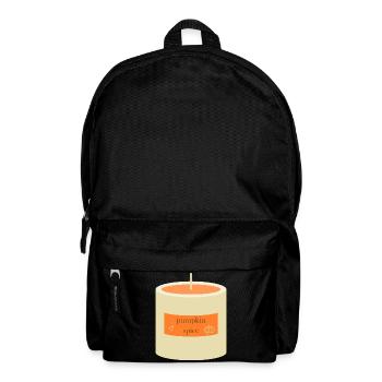 Pumpkin Spice Candle  - Backpack - black - Front