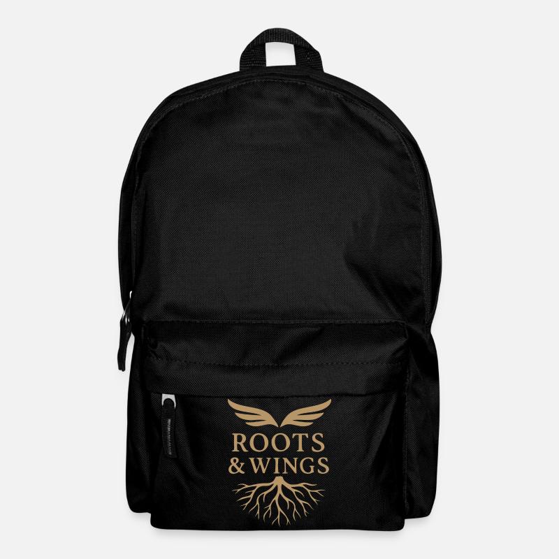Roots & Wings - Freedom and Origin - Backpack - black