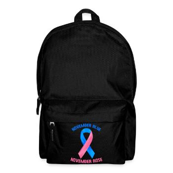 November Blau November Rose - Rucksack - Schwarz - Vorne