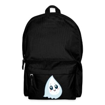 Drop kawaii blue smile - Backpack - black - Front