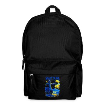 Sagittarius Star Sign - Astrology - Backpack - black - Front